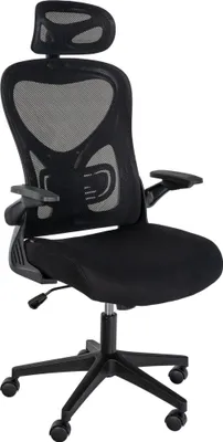 Immagine prodotto di Sedia ergonomica per ufficio - Sedia da ufficio - Massimo comfort di seduta e design moderno | Colore: Nero