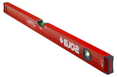 Produktbild von BIGX 60 - Wasserwaage 60 cm - patentierte FOCUS Libelle - mit stoßdämpfenden Endkappen