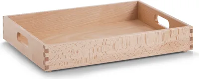 Produktbild von Zeller Allzweckkiste, Buche lackiert 40x30x7