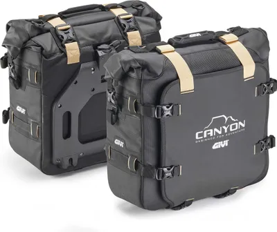 Zdjęcie produktu dla GIVI GRT720B CANYON Para toreb bocznych monokey wodoodpornych 25L