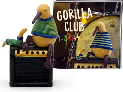Produktbild von tonies Gorilla Club 1-2-3-4!, Spielzeug-Spieldosenfigur, 6 Jahr(e)