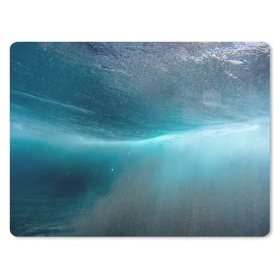 Produktbild von MuchoWow® Mauspad Mousepad Meer - Sonne - Blau 40x30 cm - Mousepads - Maus Mat - Pad - Mausunterlage - Anti Rutsch