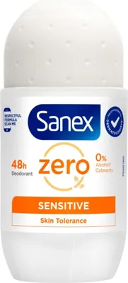 Image de Sanex Déodorant Roller Zéro% Peau Sensible 50 ml - 1 pièce