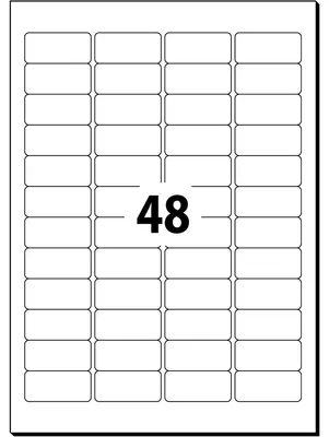 Image de Adressetikett 45,7x21,2mm weiß