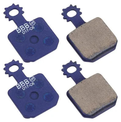 Produktbild von BBB 2 Paar Bremsbelag DiscStop HP BBS-372 für Magura MT7 blau