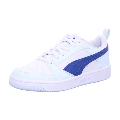 Produktbild von Puma Rebound V6 LOW JR Uni Kinder Sneaker 393833 10 , Schuhgröße:38 EU