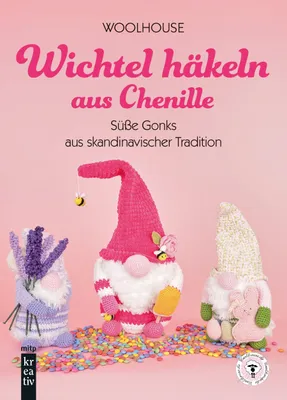 Produktbild von Wichtel häkeln aus Chenille
