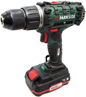 Produktbild von akumulatorowa wiertarko-wkrętarka 20V 2w1 Parkside Bundle 20-Li G8 z 2 akumulatorami, ładowarką i kompletem akcesoriów / Wkrętarka akumulatorowa