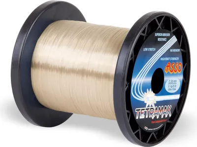 Produktbild von ASSO Tetramax Mono 3000m 0,26mm 5,40kg Gold Monofile Angelschnur