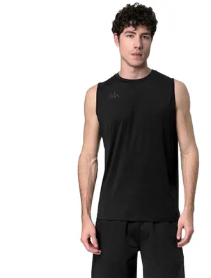 Produktbild von Kappa Ileo ärmelloses T-shirt Schwarz M Mann Schwarz M
