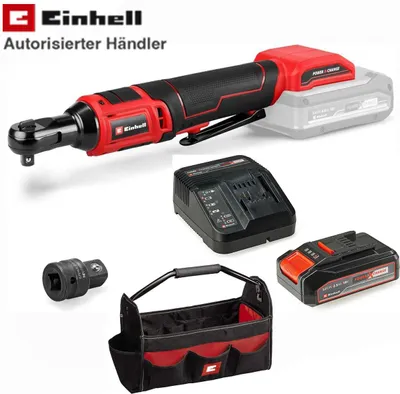 Produktbild von Einhell Akku-Ratschenschrauber TE-RW 18/60 Li 18 V, 60 Nm, 3/8" Akku 2,5 Ah Bag