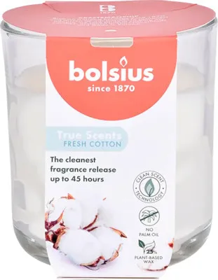 Immagine prodotto di Candela profumata in vetro TRUE SCENTS 9 x 10 cm 210 g