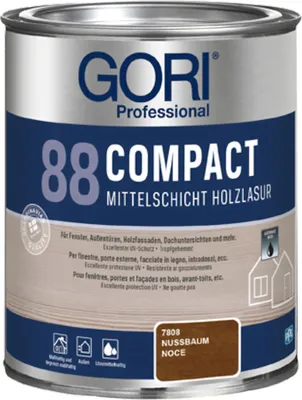 Produktbild von GORI 88 COMPACT-LASUR0,75 Liter  7808 Nussbaum