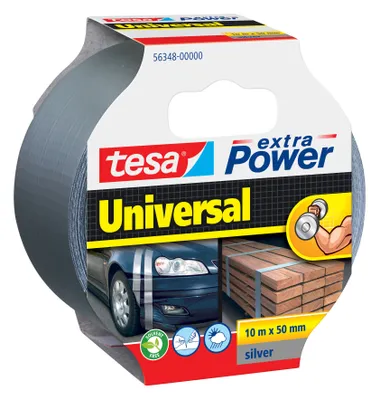 Imagen del producto de tesa Cinta de reparación extra resistente, universal, color gris, 10 m x 50 mm