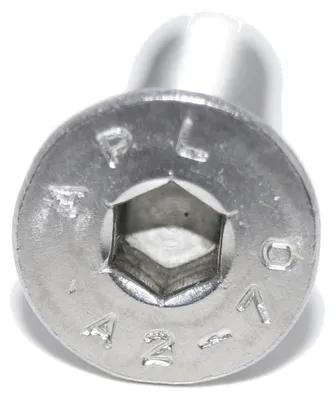 Produktbild von Edelstahl-Senkkopfschrauben M6 x 20 mm (100 Stück)
