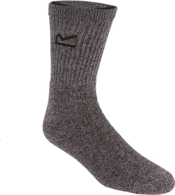 Image de Regatta Great Outdoors Chaussettes pour hommes, paquet de 3 RG786 (taille unique) (Marron chiné)