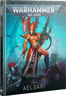 Produktbild von Warhammer 40k Aeldari Codex Deutsch 10th Edition