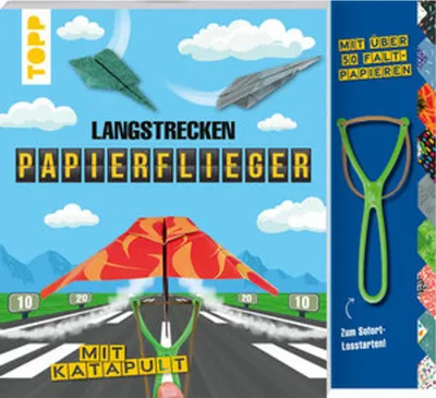 Image de Langstrecken-Papierflieger mit Katapult
