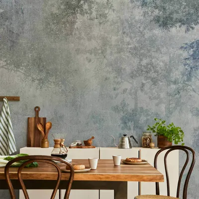 Produktbild von Vlies Fototapete - Forest Reverb 200x140 cm Blätter b-A-0743-a-a