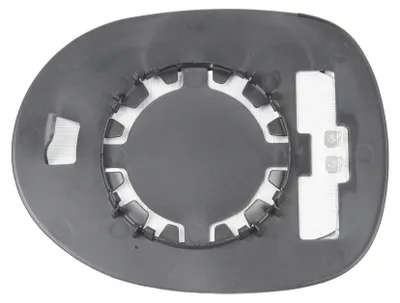 Produktbild von ABAKUS Spiegelglas Außenspiegel Rechts für HONDA CIVIC VIII Hatchback (FN, FK) Konvex Beheizbar 1415G02