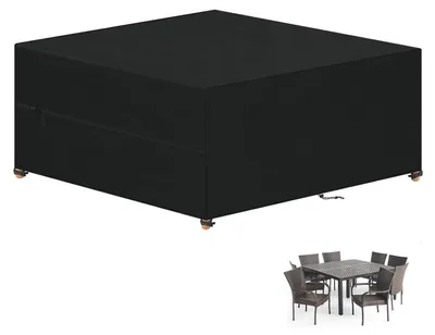 Productafbeelding van Afdekking voor tuinmeubelen, waterdicht en uv-bescherming, 250 x 250 x 90 cm