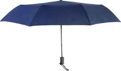 Produktbild von Biggdesign Moods Up Marineblauer Vollautomatik-Schirm – Windbeständig, Kompakt und Leicht, Schnelltrocknend, Taschengröße, Für Männer und Frauen, Zusammenklappbar