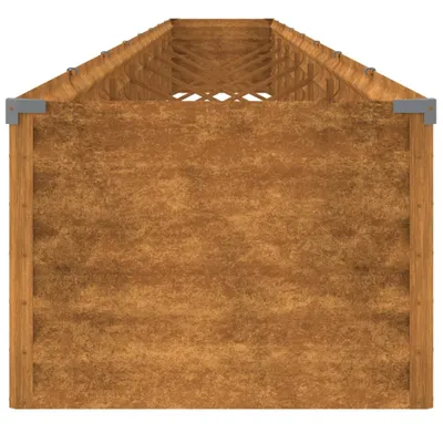 Immagine prodotto di Fioriera Rialzata da Giardino 770x50x36 cm in Acciaio Corten