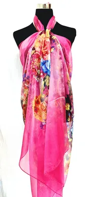 Produktbild von XXL Multifunktions Pareo Schal Wickelrock Strandtuch Wickeltuch Sarong Bademode Trägerkleid P24