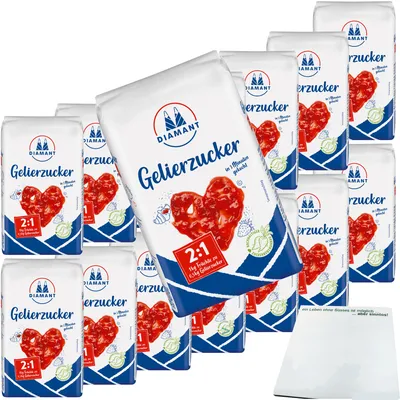 Produktbild von Diamant Gelierzucker 2:1 VPE (14x500g Packung) + usy Block