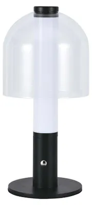 Immagine prodotto di V-TAC Lampada LED da Tavolo ricaricabile USB 2W in metallo e vetro Touch Dimmerabile 3in1 - 7988