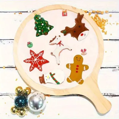 Produktbild von Ausstechformen Set 6-teilig Edelstahl 410 Weihnachtsmotive Backen Fondant