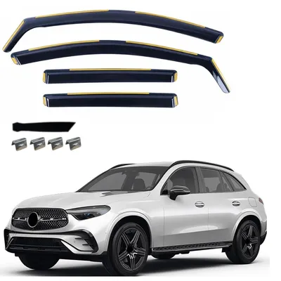 Image de Lot de 4 déflecteurs de vent pour Mercedes-Benz GLC (X254), modèles à partir de 2022