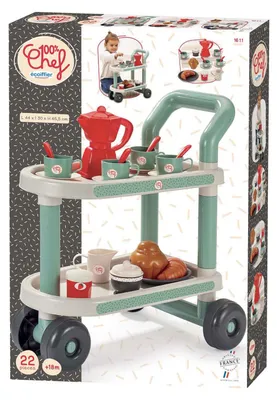 Immagine prodotto di Carrello per la colazione con accessori.