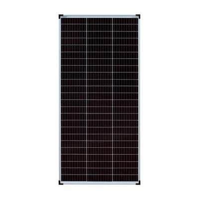 Produktbild von enjoy solar® Solarpanel klassisches monokristallines Solarmodul 200W 36V (silberner Rahmen), 210mm Perc-Zellen, 0% MwSt.