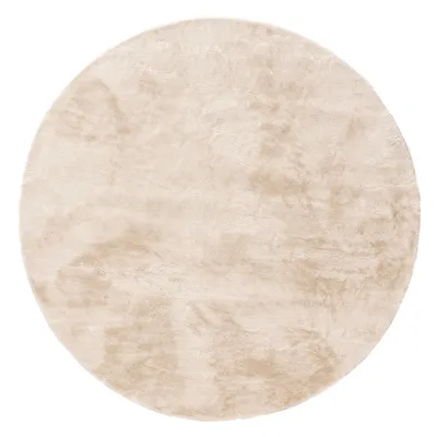 Immagine prodotto di Tappeto in Pelliccia sintetica Interiyou Fargo Beige, rotondo, ø 200 cm