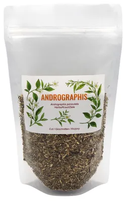 Produktbild von Andrographis paniculata (Chiretta) 350 g – geschnittenes Kraut, Kräutertee