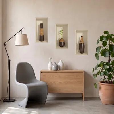 Immagine prodotto di Adesivo 3D effetto bambù, 80 x 120 cm