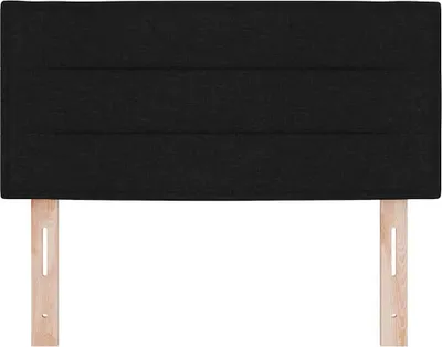 Produktbild von vidaXL LED Kopfteil mit LED-Lichtleisten Schwarz 80 cm Stoff