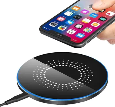 Obrázok produktu pre Bezdrôtová nabíjačka, rýchla nabíjačka s výkonom 20 W pre iPhone a Samsung