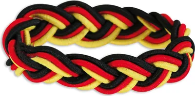 Produktbild von Deutschland FAN Armband geflochten Universal Passend Schwarz Rot Gold