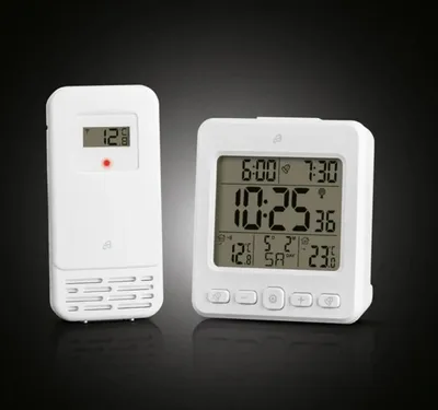 Produktbild von AURIOL® Funktemperaturstation, mit LC-Display (weiß) -