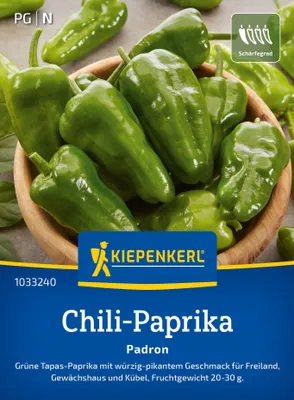 Artikelbild 2 von 'Chili-Paprika Padron' aus der Kategorie Chilisamen