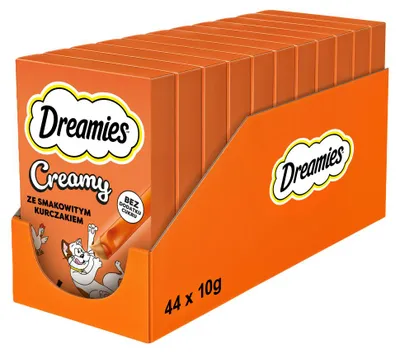Produktbild von Set 11x40g Leckerli für Katzen Dreamies mit leckerem Hähnchen