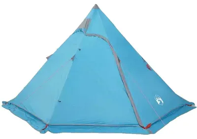 Image de Tente de randonnée, imperméable, montage facile, bleue