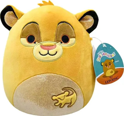 Produktbild von Squishmallow König der Löwen Simba 20cm Kuscheltier