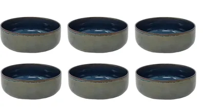 Produktbild von like. by Villeroy & Boch Crafted Denim 6er Set Müslischale 780 ml blau Porzellan