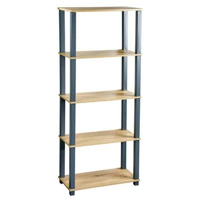 Produktbild von Regal zur Aufbewahrung, 5 Regalböden, 147 cm