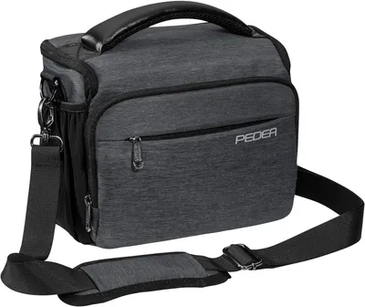 Obrázek produktu pro PEDEA 65065505, Jakékoliv značky, Canon EOS R, M3, M5, M6, M10, M50, M100, 5D, 5DS R, 5D Mark II, 5D Mark IV, 6D, 6D Mark II, 70D,..., Pásek přes rameno, Šedá