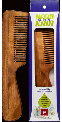 Obrázek produktu pro Holisan, dřevěná rukojeť na hřeben, jemná (1 kus)