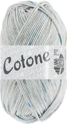 Produktbild von Lana Grossa Cotone Baby print 414 Hell-/Mittel-/Dunkelgrau/Jeans